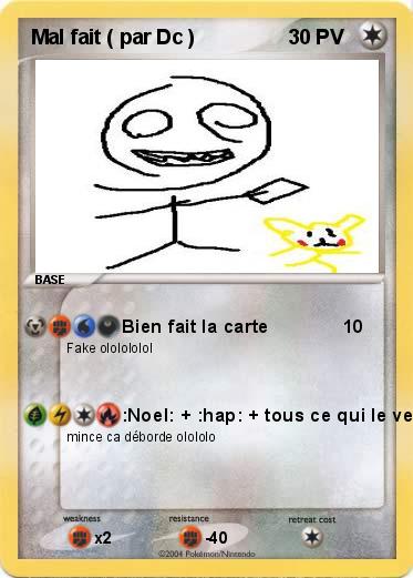 Pokemon Mal fait ( par Dc )