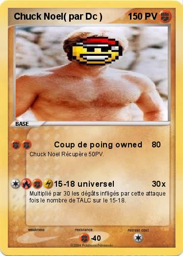 Pokemon Chuck Noel( par Dc )