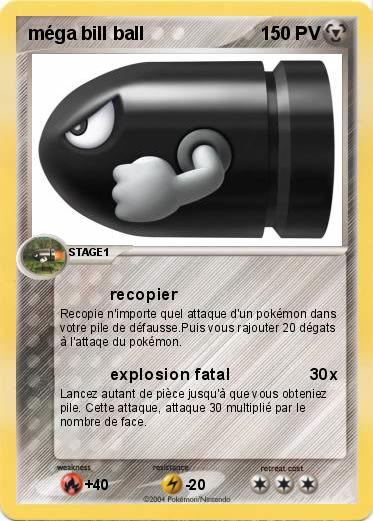 Pokemon méga bill ball 