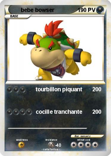 Pokemon bebe bowser