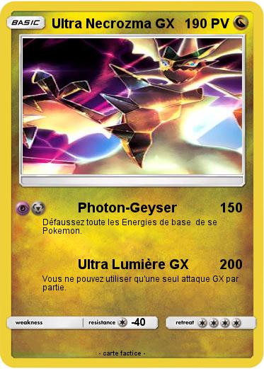 Pokemon Ultra Necrozma GX