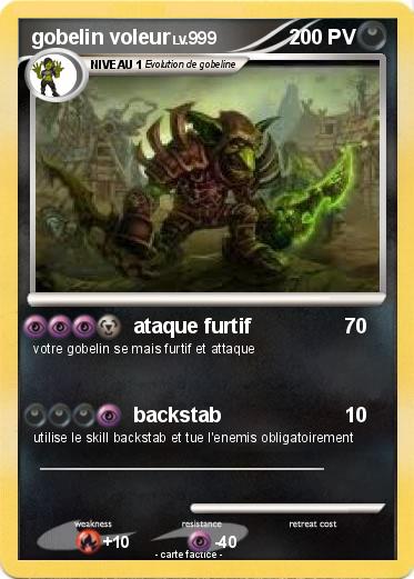 Pokemon gobelin voleur