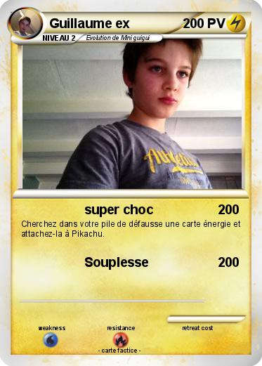 Pokemon Guillaume ex