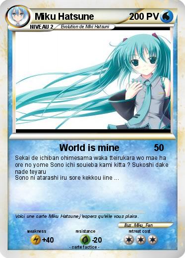 Pokemon Miku Hatsune