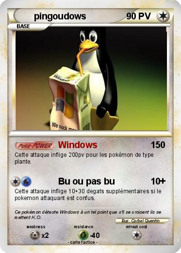 Pokemon pingoudows