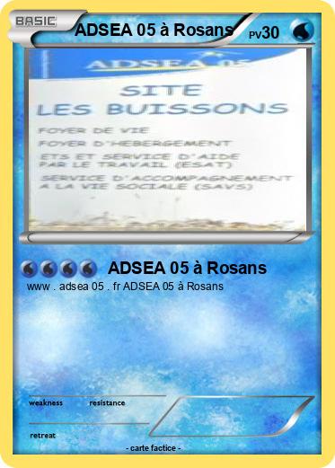 Pokemon ADSEA 05 à Rosans