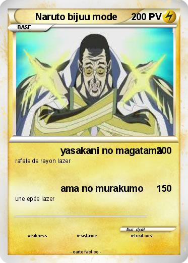 Pokemon Naruto bijuu mode