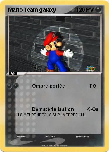 Pokemon Mario Team galaxy
