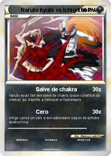 Pokemon Naruto kyubi vs Ichigo holow