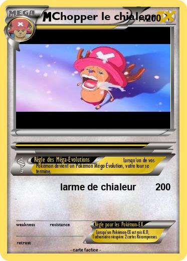 Pokemon Chopper le chialeur