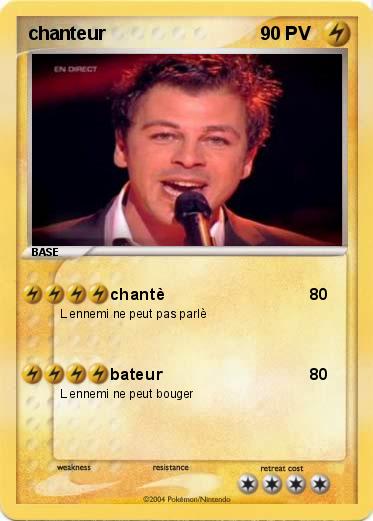 Pokemon chanteur