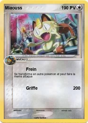 Pokemon Miaouss