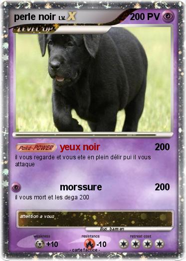 Pokemon perle noir