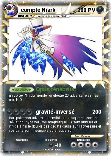 Pokemon compte Niark