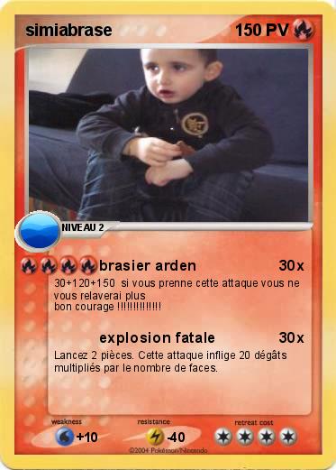 Pokemon simiabrase