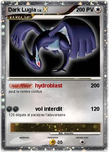 Pokemon Dark Lugia