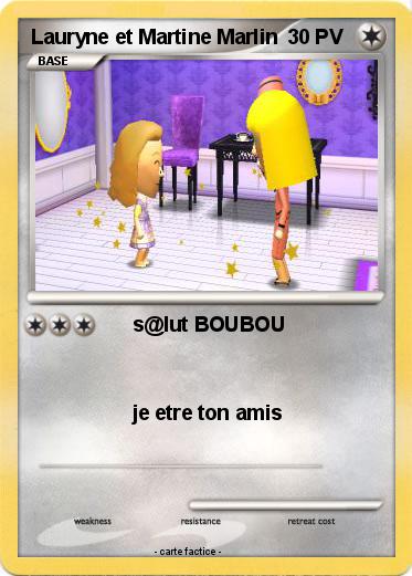 Pokemon Lauryne et Martine Marlin