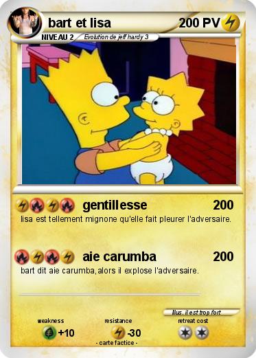 Pokemon bart et lisa
