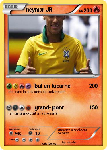 Pokemon neymar JR