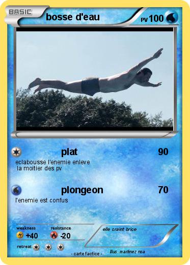 Pokemon bosse d'eau