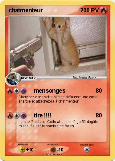 Pokemon chatmenteur