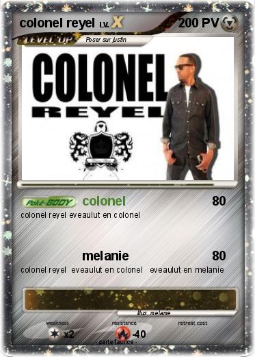 Pokemon colonel reyel