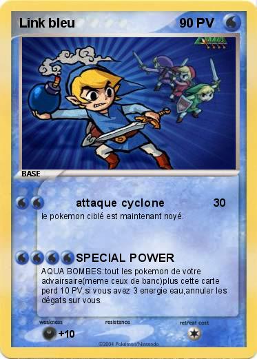 Pokemon Link bleu