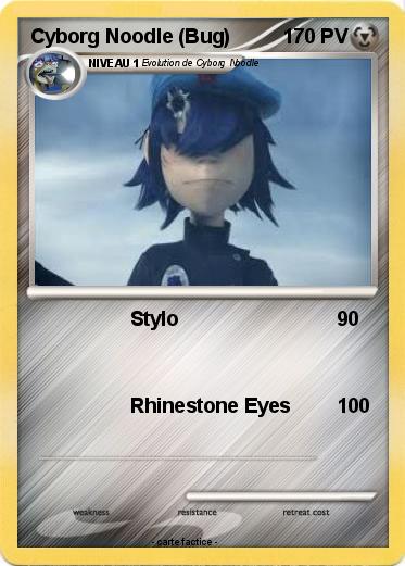 Pokemon Cyborg Noodle (Bug)