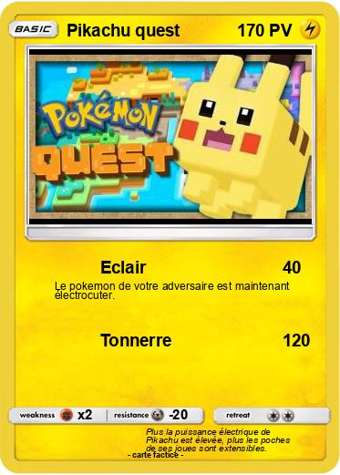 Pokemon Pikachu quest