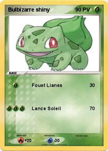 Pokemon Bulbizarre shiny