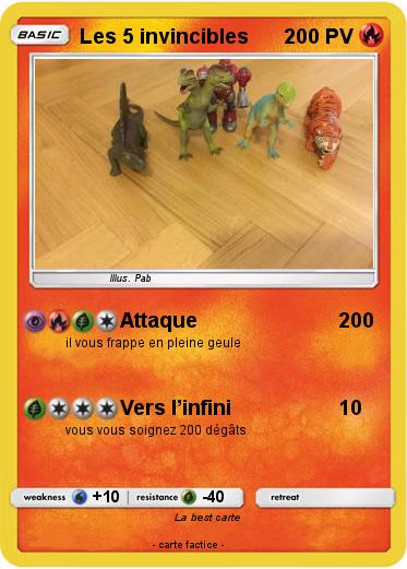 Pokemon Les 5 invincibles