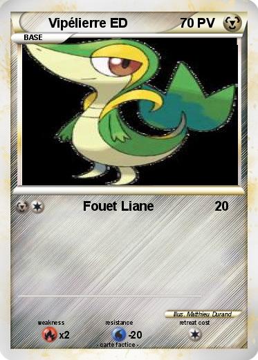 Pokemon Vipélierre ED