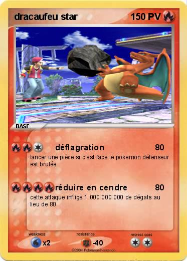 Pokemon dracaufeu star 