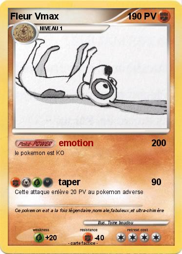 Pokemon Fleur Vmax
