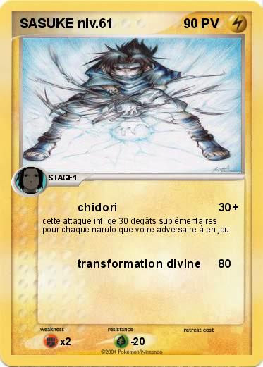 Pokemon SASUKE niv.61