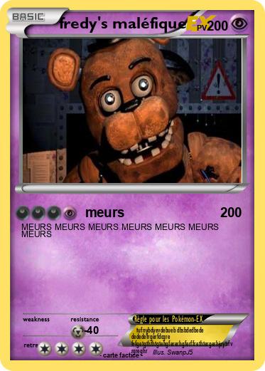 Pokemon fredy's maléfique