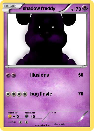 Pokemon shadow freddy
