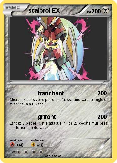 Pokemon scalproi EX