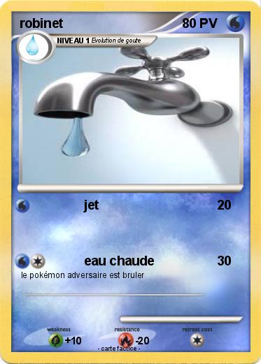 Pokemon robinet