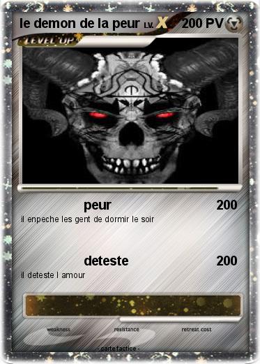 Pokemon le demon de la peur