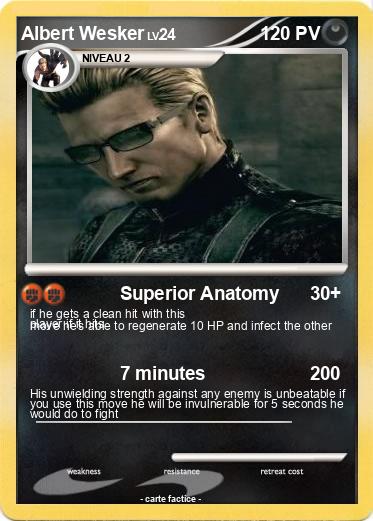 Pokemon Albert Wesker