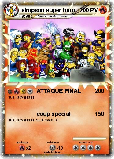 Pokemon simpson super hero