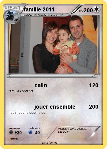Pokemon famille 2011