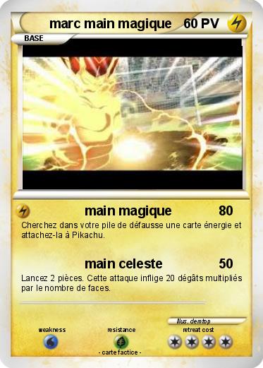 Pokemon marc main magique