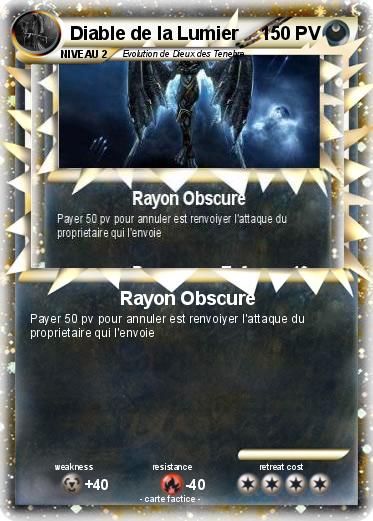 Pokemon Diable de la Lumier