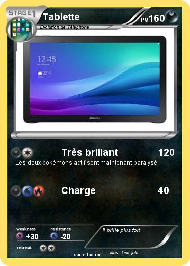 Pokemon Tablette