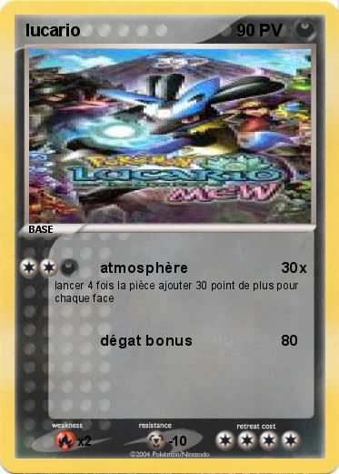 Pokemon lucario