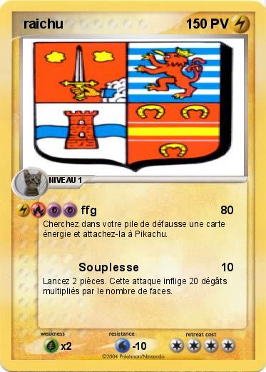 Pokemon  raichu
