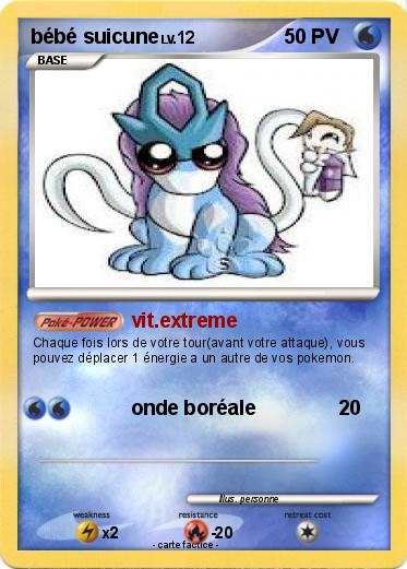 Pokemon bébé suicune