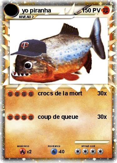 Pokemon yo piranha